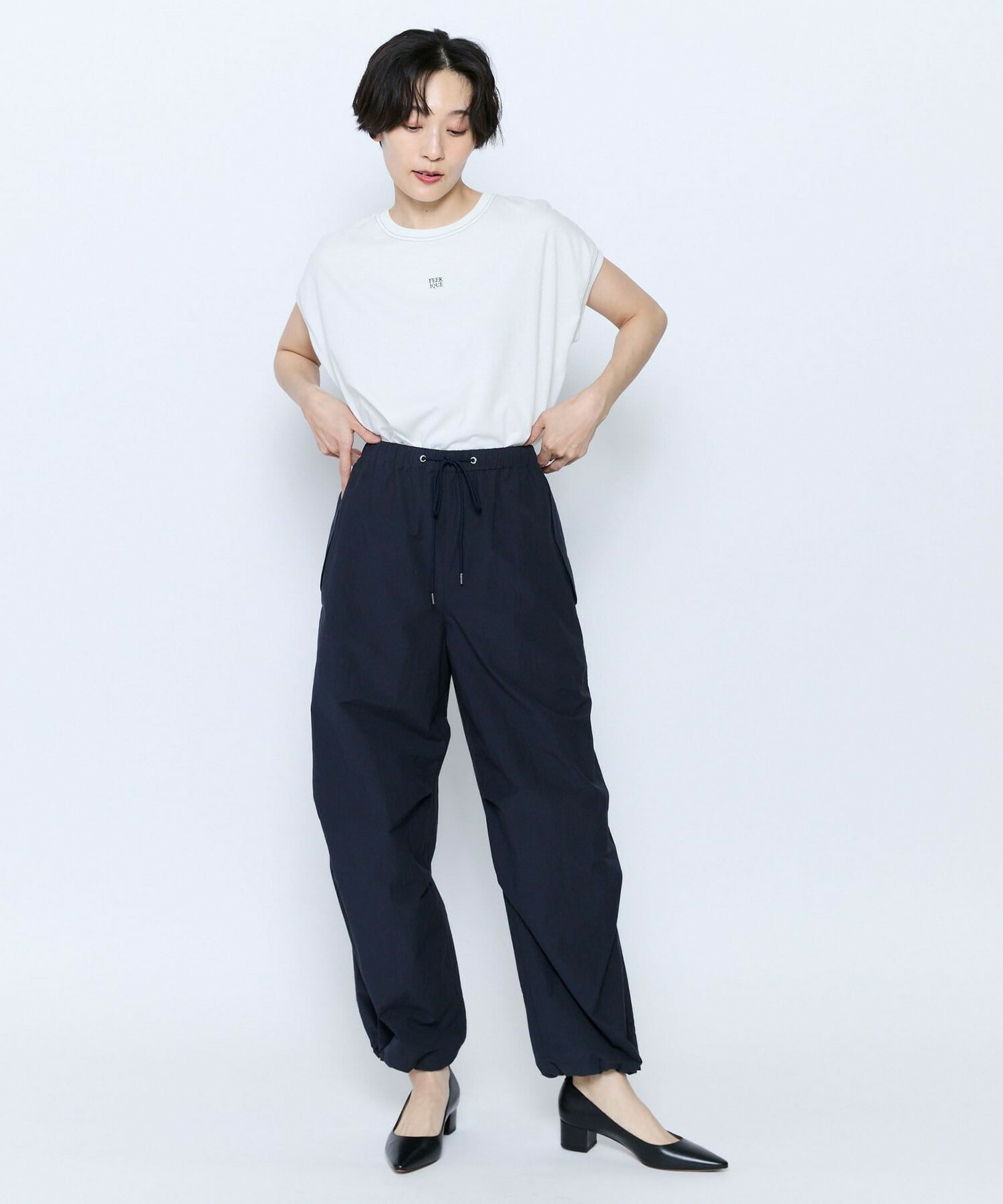 【feerique】feerique 37.5天竺ロゴプルオーバー 詳細画像 ブラウン 13