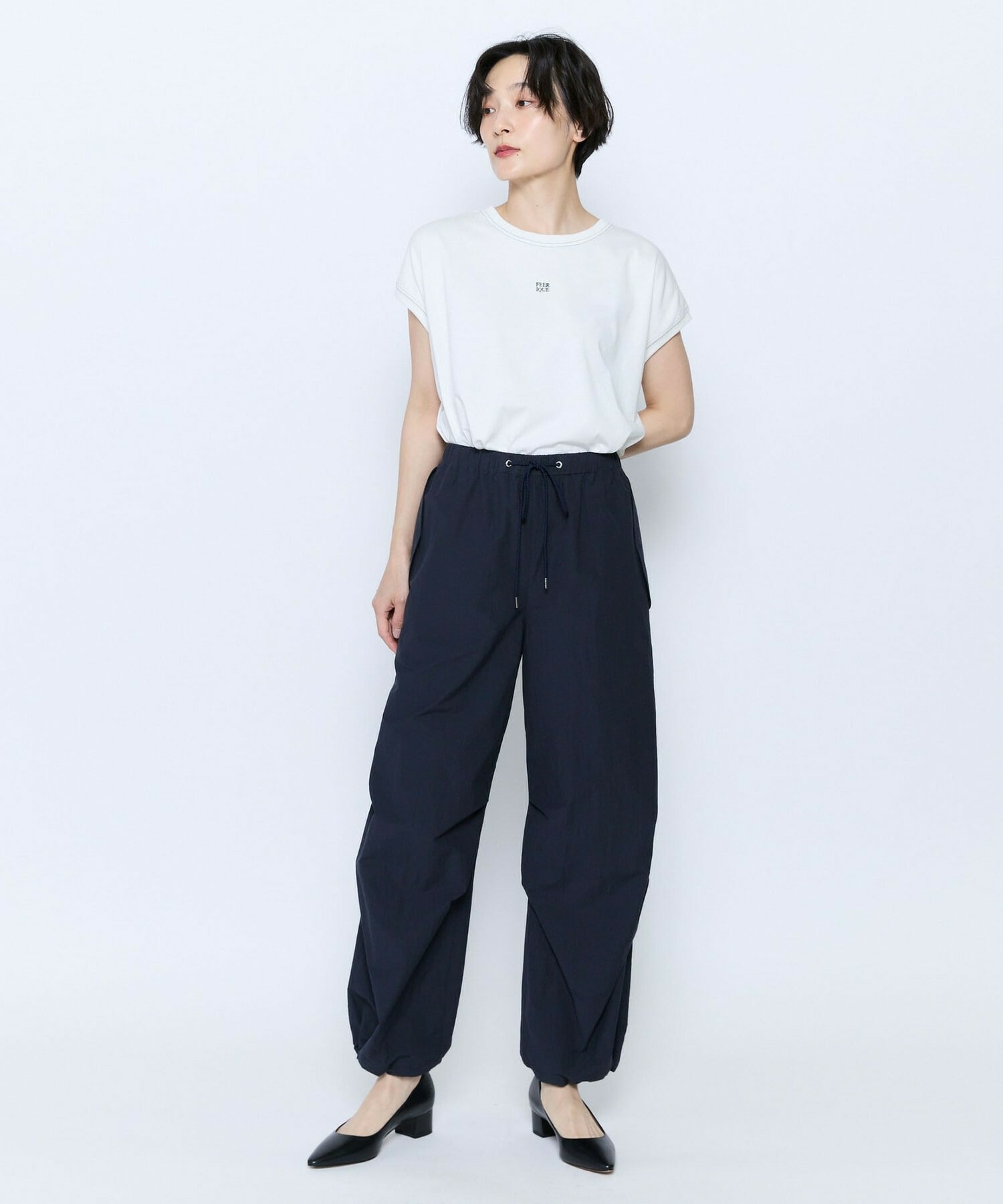 【feerique】feerique 37.5天竺ロゴプルオーバー 詳細画像 ブラウン 14