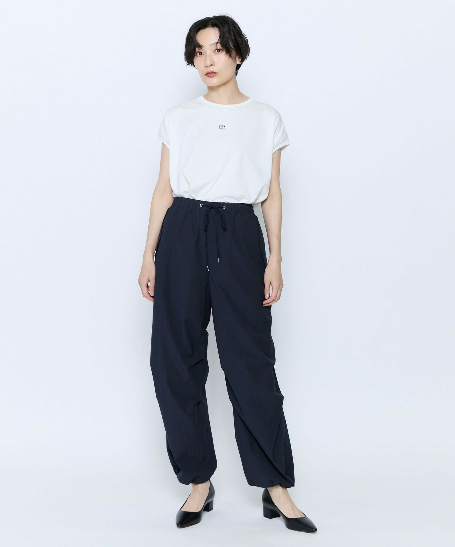 【feerique】feerique 37.5天竺ロゴプルオーバー 詳細画像 ブラウン 18