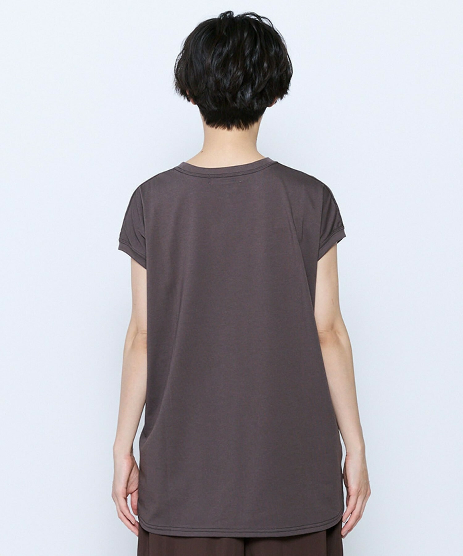 【feerique】feerique 37.5天竺ロゴプルオーバー 詳細画像 ブラウン 8