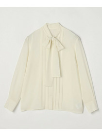 【wb】wb ライトツイルボウタイブラウス 詳細画像 モカ 24