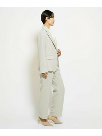 【wb】wb ダブルジョーゼットストレートパンツ 詳細画像 ブラック 10