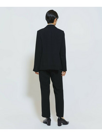 【wb】wb ダブルジョーゼットストレートパンツ 詳細画像 ブラック 16