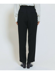 【wb】wb ダブルジョーゼットストレートパンツ 詳細画像 ブラック 22