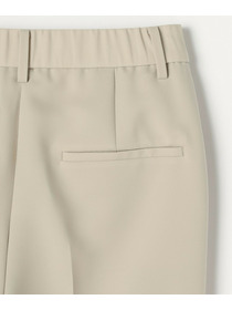 【wb】wb ダブルジョーゼットストレートパンツ 詳細画像 ブラック 27