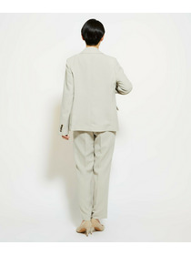 【wb】wb ダブルジョーゼットストレートパンツ 詳細画像 ブラック 8