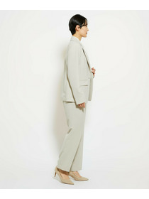 【wb】wb ダブルジョーゼットストレートパンツ 詳細画像 ブラック 9