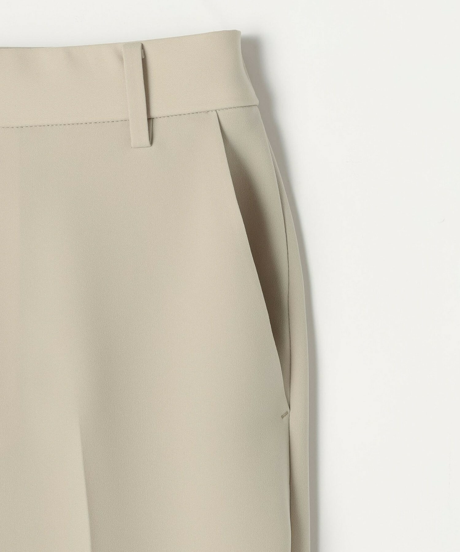 【wb】wb ダブルジョーゼットストレートパンツ 詳細画像 ブラック 26