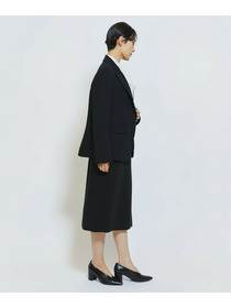 【wb】wb ダブルジョーゼットタイトスカート 詳細画像 ブラック 16