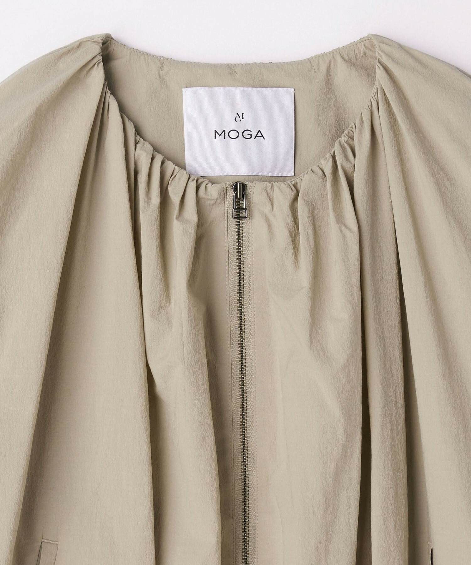【MOGA】綿ナイロンワッシャーバルーンショートブルゾン 詳細画像 ネイビー 23
