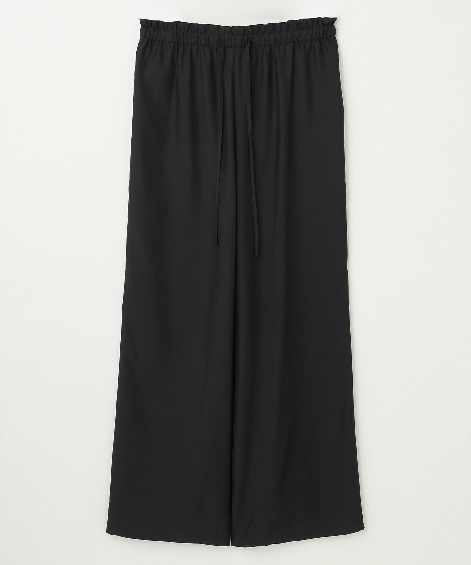 【MOGA】キュプラポリフィブリルワイドシルエットパンツ 詳細画像 スミクロ 1