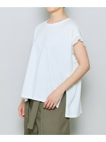 【MOGA】60/2天竺メッシュレイヤードクルーネックTシャツ 詳細画像 ネイビー 10