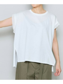 【MOGA】60/2天竺メッシュレイヤードクルーネックTシャツ 詳細画像 ネイビー 11