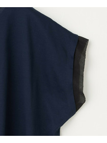 【MOGA】60/2天竺メッシュレイヤードクルーネックTシャツ 詳細画像 ネイビー 15