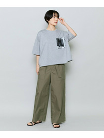 【MOGA】ハイゲージ天竺フォトプリントTシャツ 詳細画像 チャコールグレー 12