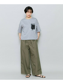 【MOGA】ハイゲージ天竺フォトプリントTシャツ 詳細画像 チャコールグレー 14
