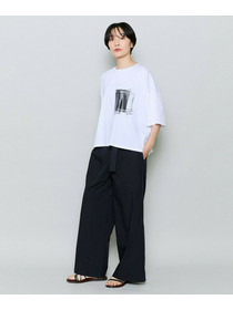 【MOGA】ハイゲージ天竺フォトプリントTシャツ 詳細画像 チャコールグレー 2