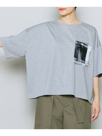 【MOGA】ハイゲージ天竺フォトプリントTシャツ 詳細画像 チャコールグレー 22