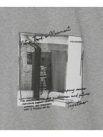 【MOGA】ハイゲージ天竺フォトプリントTシャツ 詳細画像 チャコールグレー 27