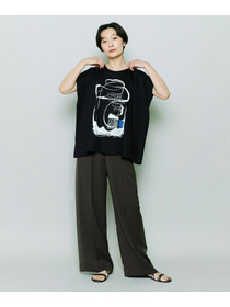 【MOGA】コットンスムースプリントTシャツ 詳細画像 ホワイト 13