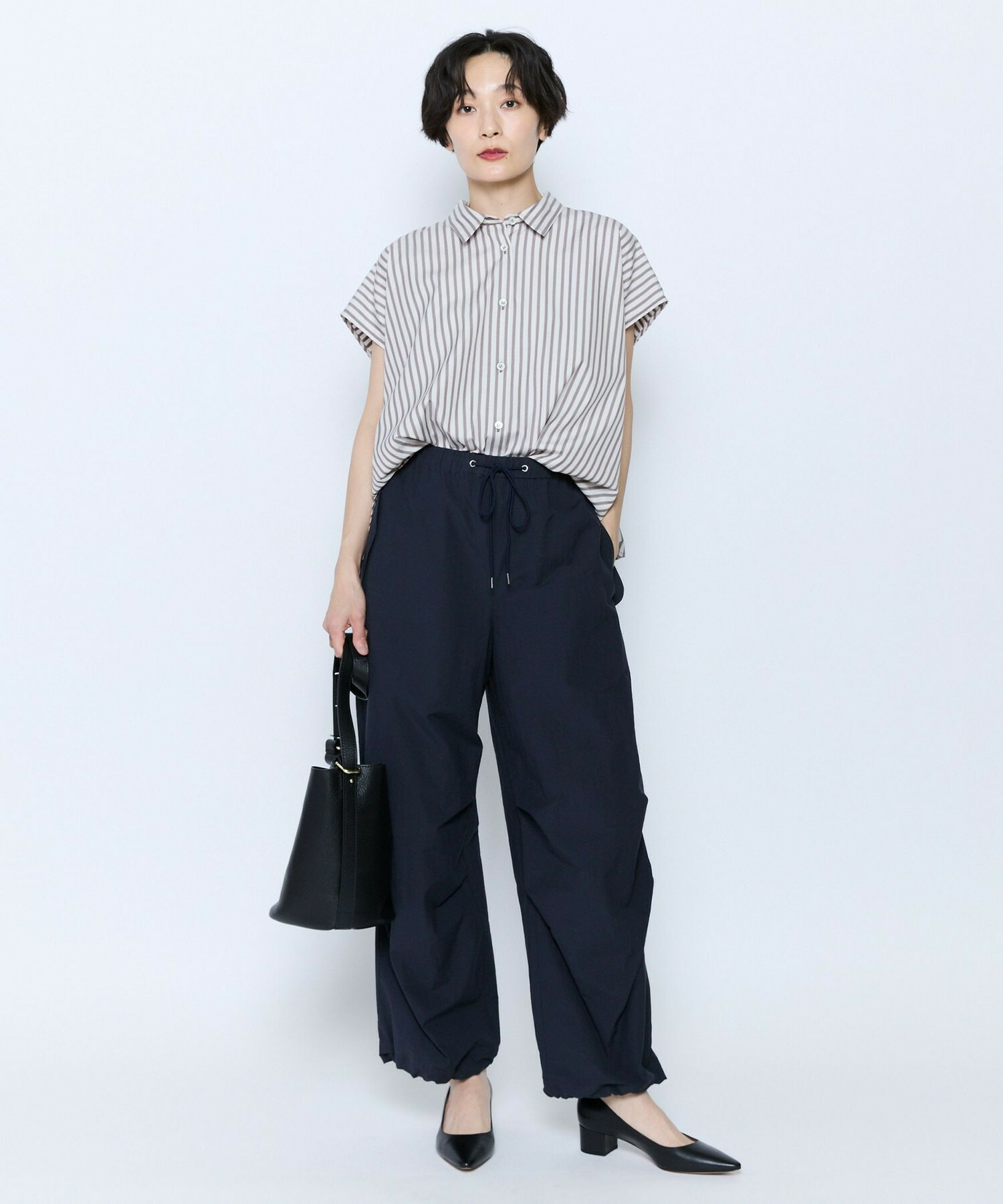 【feerique】feerique 綿ナイロンクロススノーカモパンツ 詳細画像 ブラウン 1
