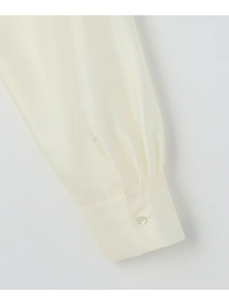 【MOGA】【Lサイズ】ブライトエアーポリラウンドネックブラウス 詳細画像 オフホワイト 26