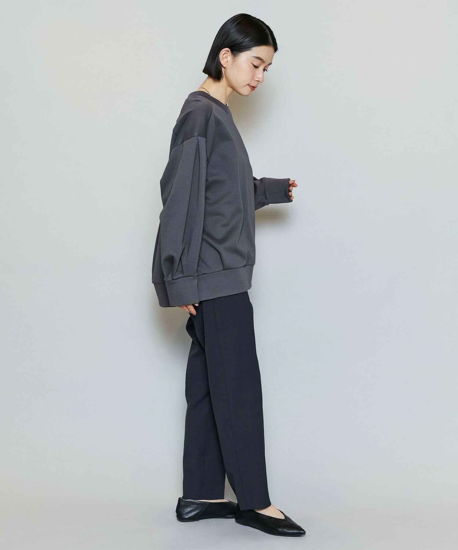 【MOGA】【Lサイズ】ドライオックスセンタープレスパンツ 詳細画像 ブラック 4