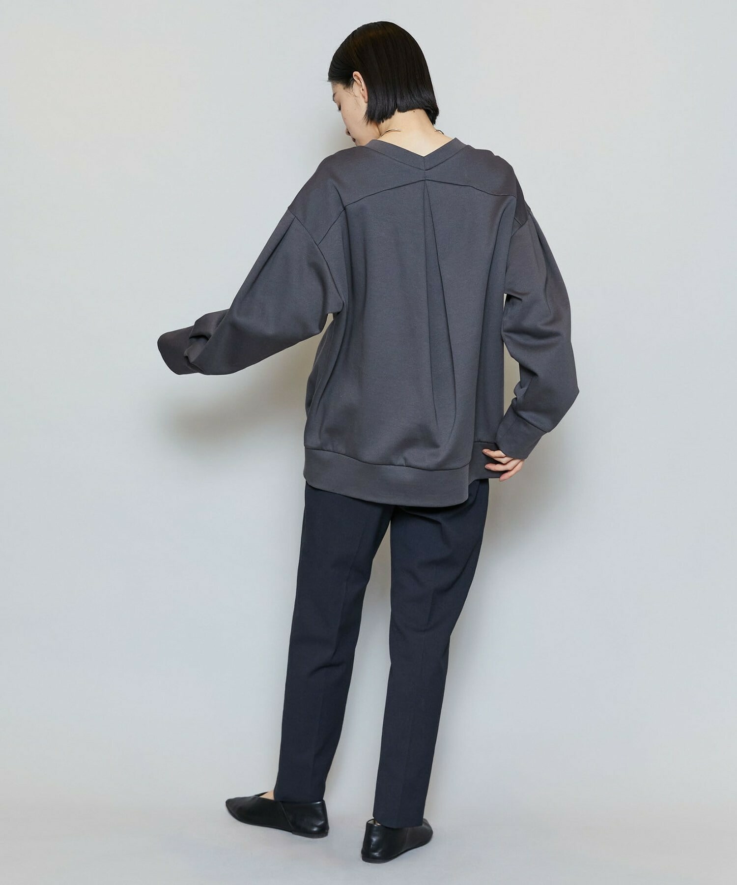 【MOGA】【Lサイズ】ドライオックスセンタープレスパンツ 詳細画像 ブラック 6