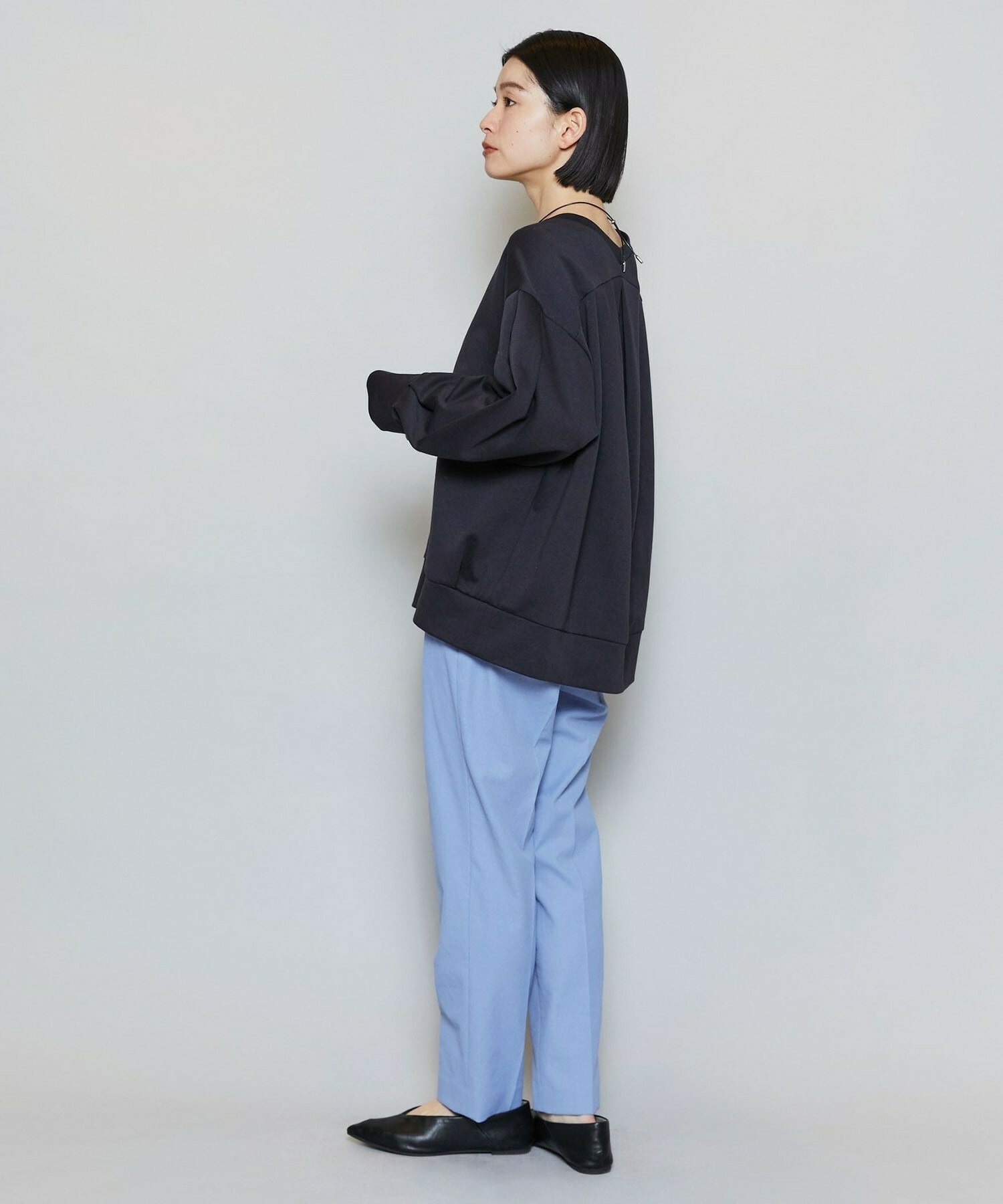 【MOGA】【Lサイズ】ドライオックスセンタープレスパンツ 詳細画像 ブラック 9