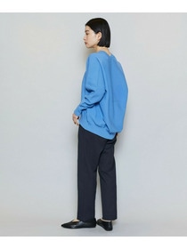 【MOGA】【Lサイズ】コットンフォートVネックニットプルオーバー 詳細画像 チャコールグレー 16