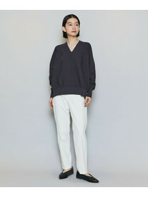 【MOGA】【Lサイズ】コットンフォートVネックニットプルオーバー 詳細画像 チャコールグレー 2