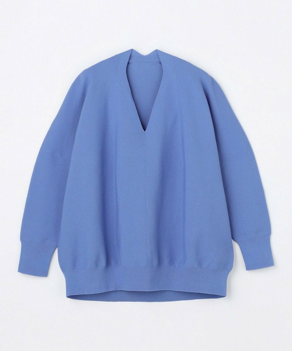 【MOGA】【Lサイズ】コットンフォートVネックニットプルオーバー