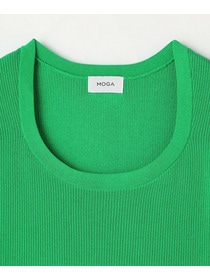 【MOGA】【Lサイズ】フルーレニットトップス 詳細画像 ブラック 23