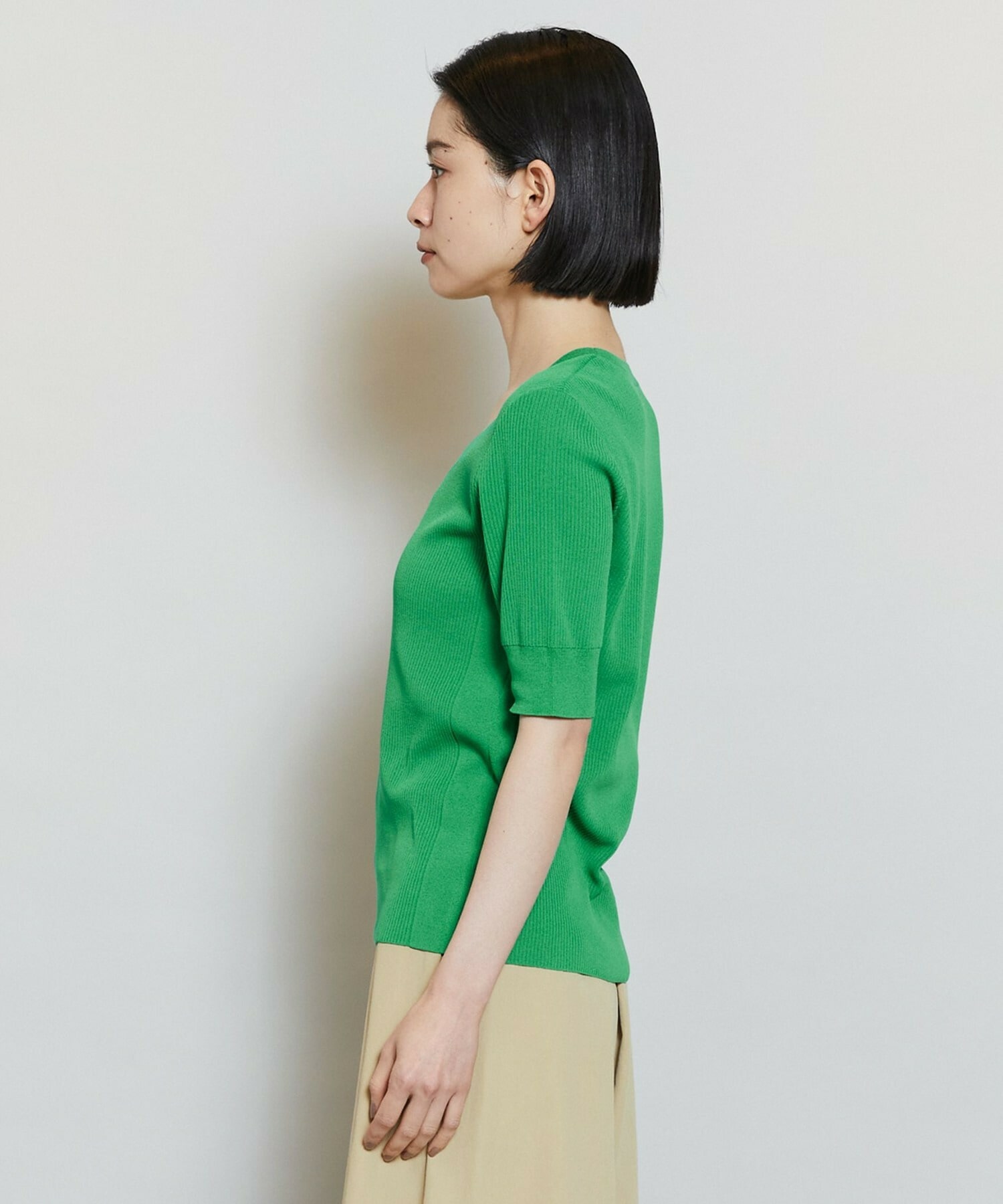 【MOGA】【Lサイズ】フルーレニットトップス 詳細画像 ブラック 19