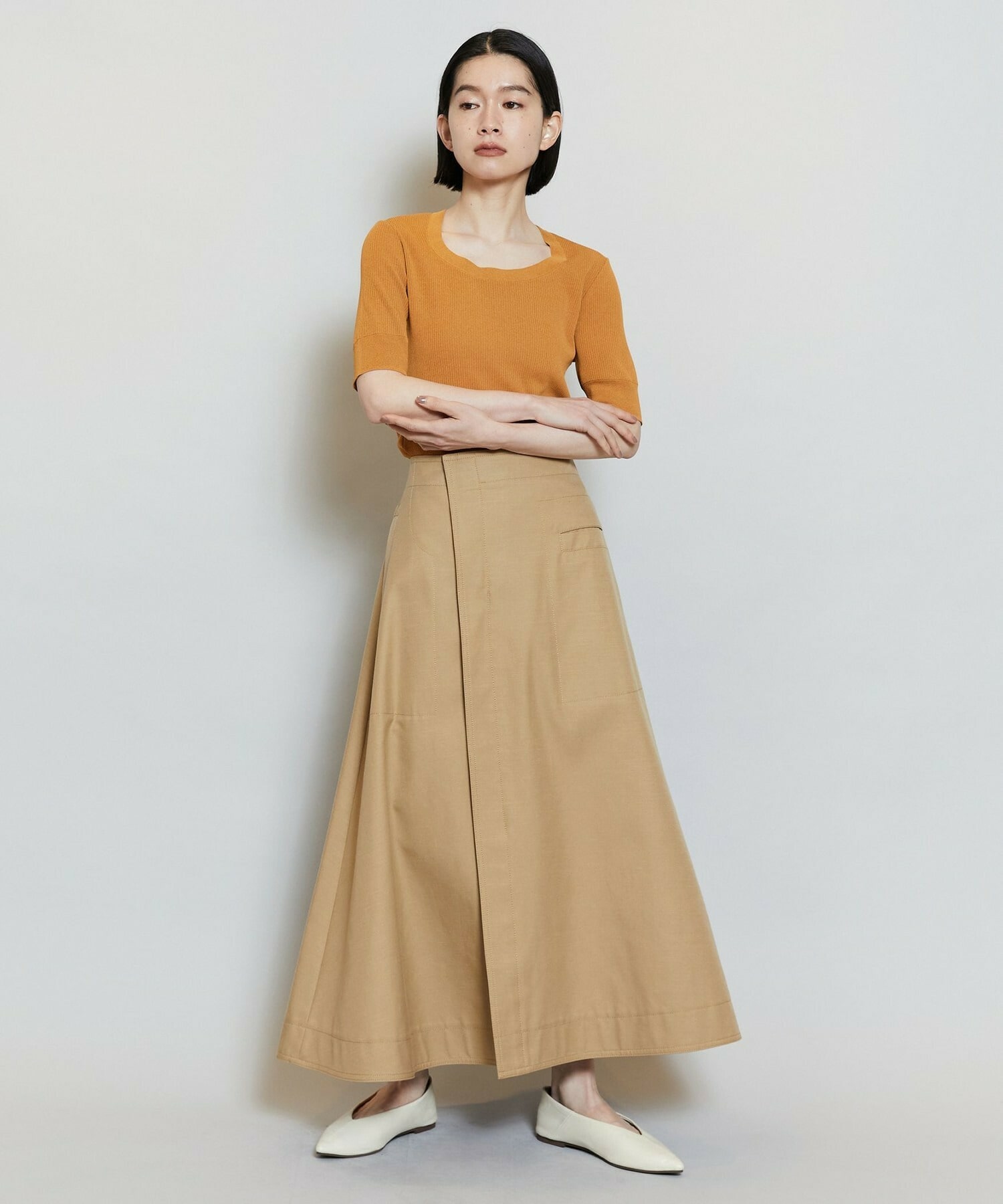 【MOGA】【Lサイズ】フルーレニットトップス 詳細画像 ブラック 28