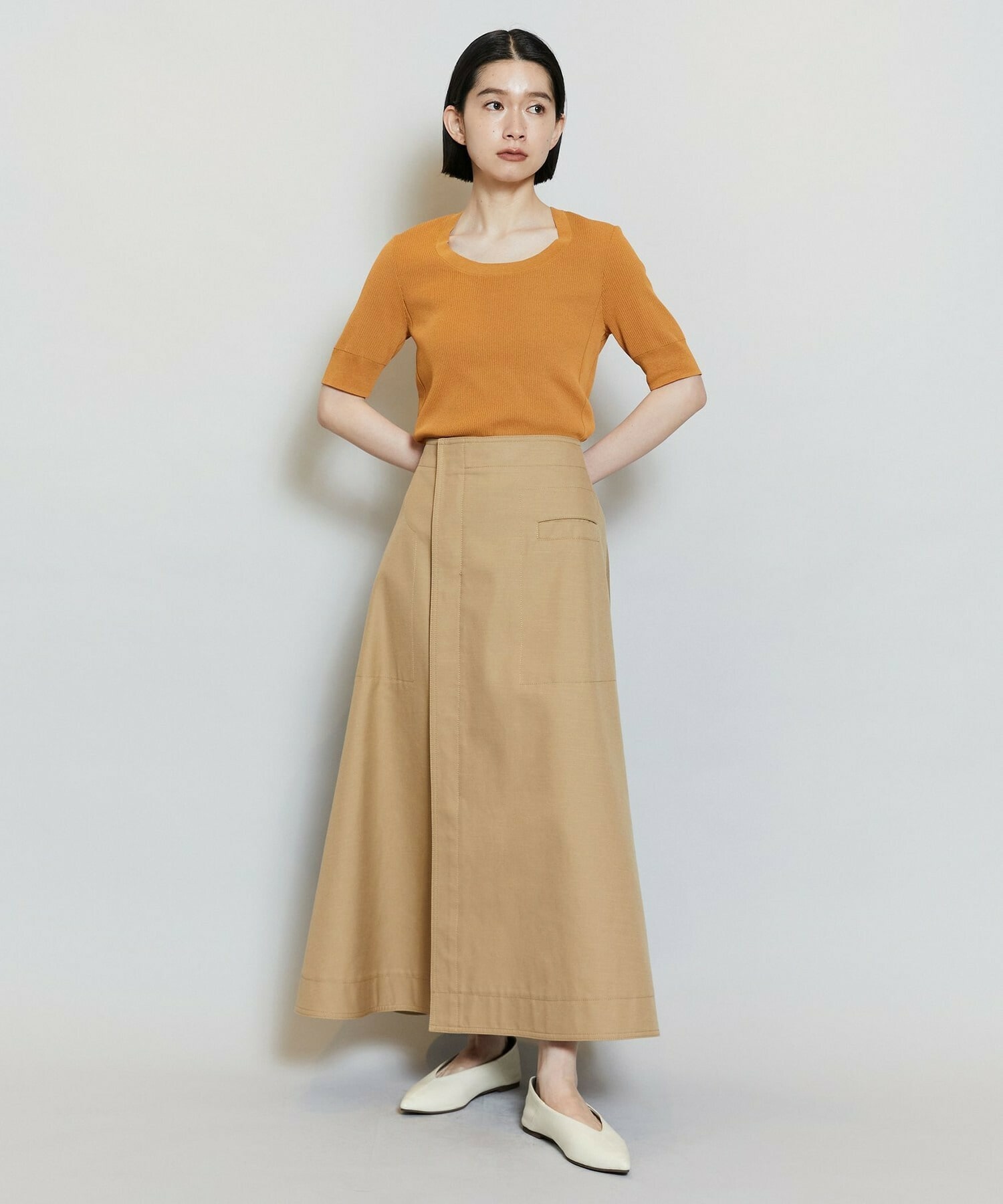 【MOGA】【Lサイズ】フルーレニットトップス 詳細画像 ブラック 29