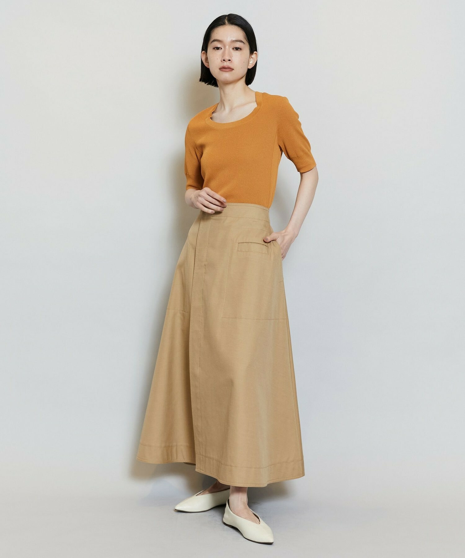 【MOGA】【Lサイズ】フルーレニットトップス 詳細画像 ブラック 30