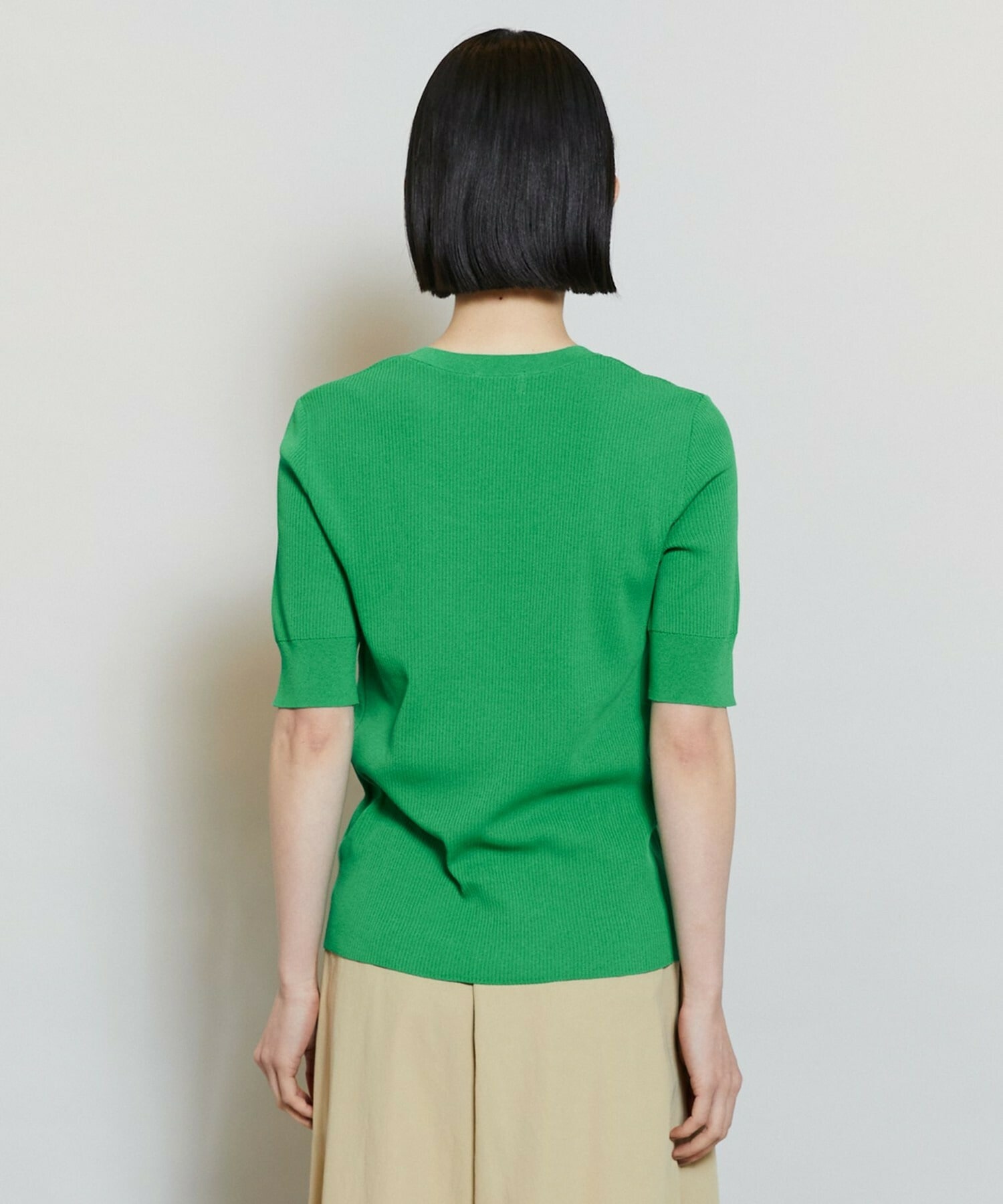 【MOGA】【Lサイズ】フルーレニットトップス 詳細画像 ブラック 33