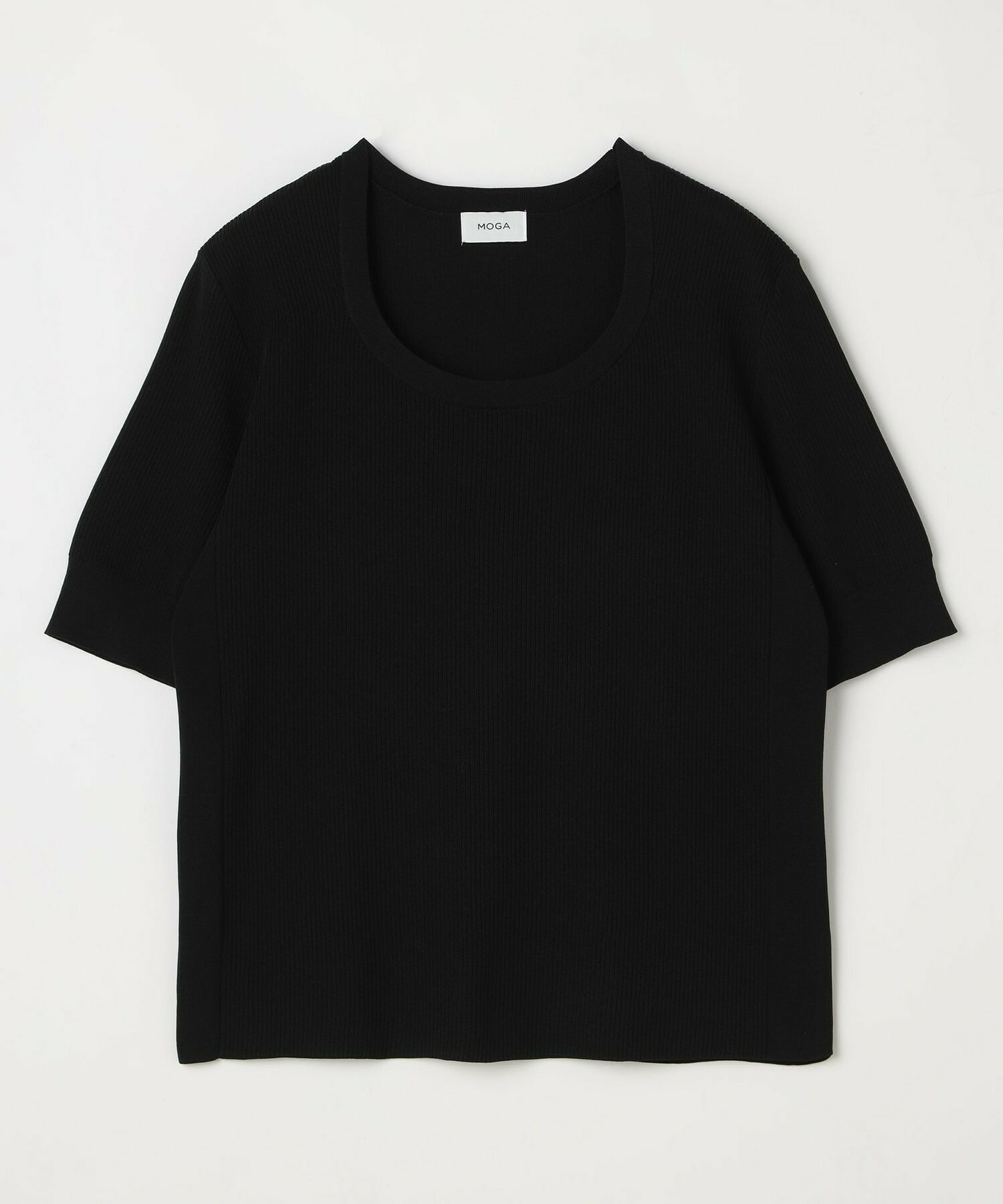 【MOGA】【Lサイズ】フルーレニットトップス 詳細画像 ブラック 1