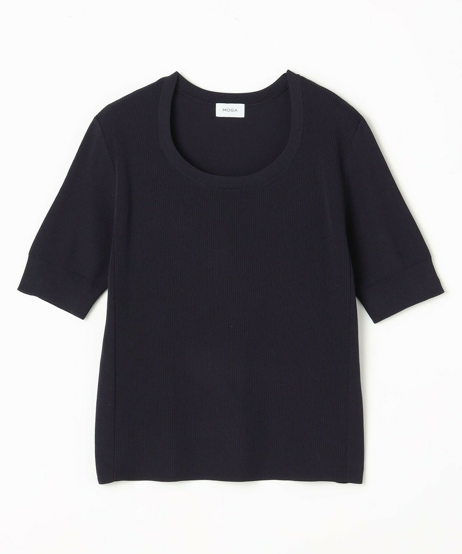 【MOGA】【Lサイズ】フルーレニットトップス 詳細画像 ダークネイビー 1