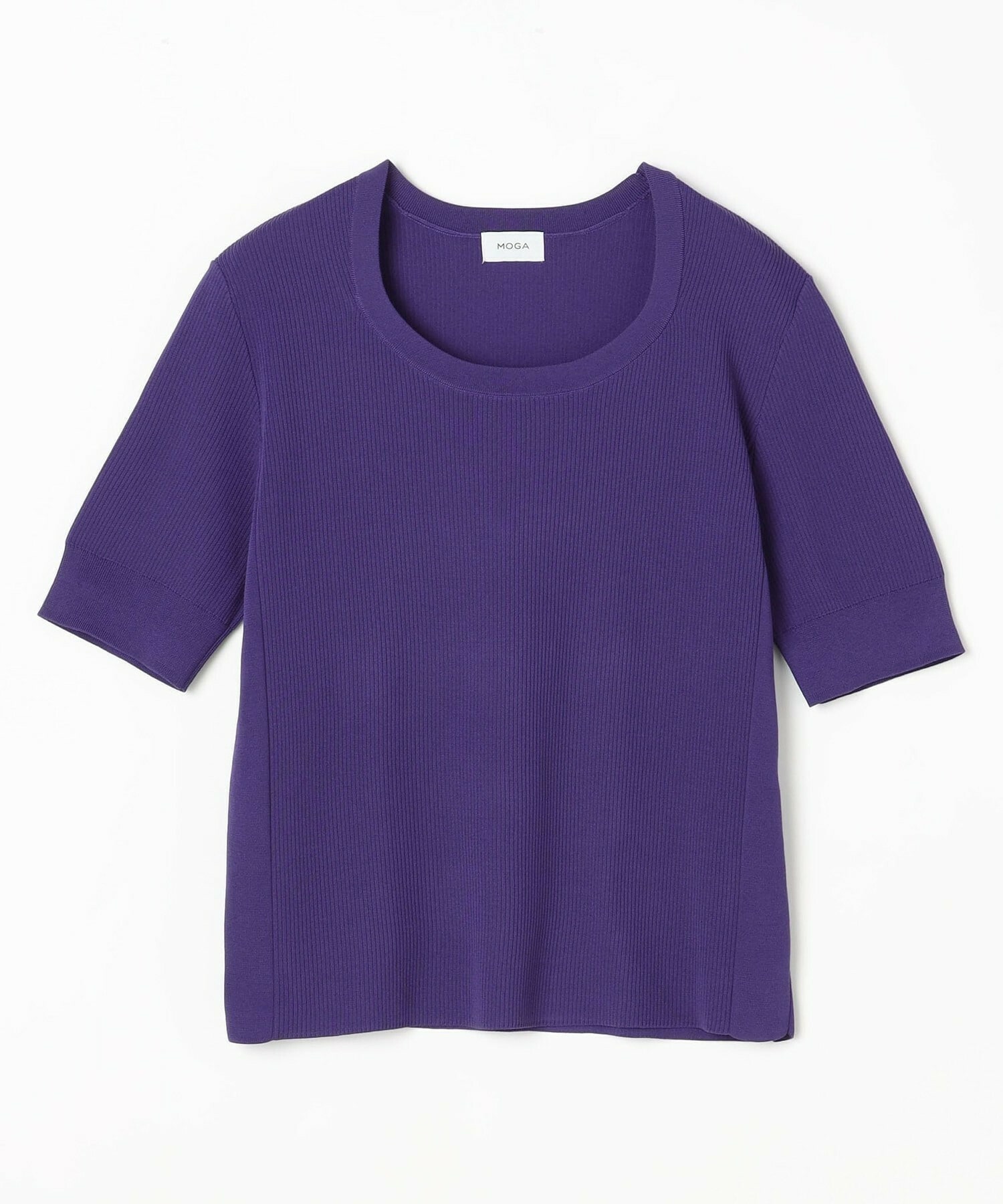 【MOGA】【Lサイズ】フルーレニットトップス 詳細画像 パープル 1