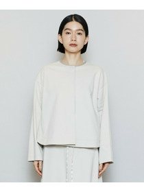 【MOGA】【Lサイズ】P/Cポンチノーカラージャケット 詳細画像 ベージュ 19