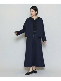 【MOGA】【Lサイズ】P/Cポンチノーカラージャケット 詳細画像 ベージュ 4