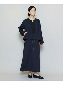 【MOGA】【Lサイズ】P/Cポンチノーカラージャケット 詳細画像 ベージュ 9