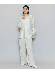 【MOGA】【Lサイズ】P/Cポンチワイドパンツ 詳細画像 ネイビー 14