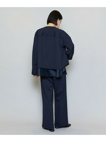 【MOGA】【Lサイズ】P/Cポンチワイドパンツ 詳細画像 ネイビー 5