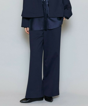 【MOGA】【Lサイズ】P/Cポンチワイドパンツ 詳細画像 ネイビー 2
