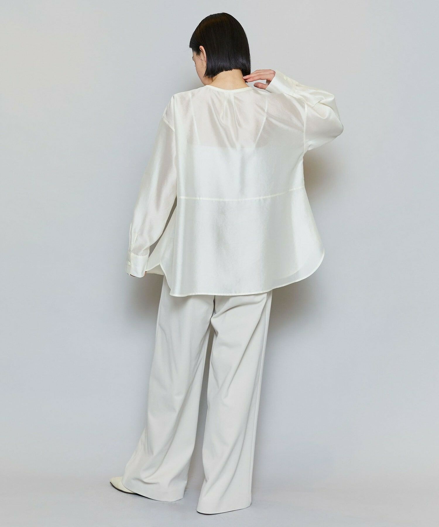 【MOGA】【Lサイズ】P/Cポンチワイドパンツ 詳細画像 ネイビー 17