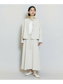 【MOGA】【Lサイズ】P/CポンチAラインロングスカート 詳細画像 ネイビー 11