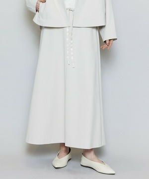 【MOGA】【Lサイズ】P/CポンチAラインロングスカート 詳細画像 ベージュ 2